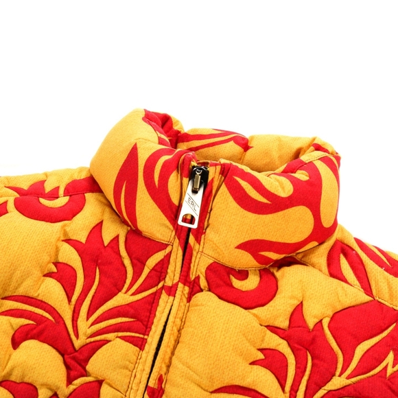 ERL TROPICAL FLOWERS PUFFER Sz Large NEW WITH TAGS - Picture 7 of 14